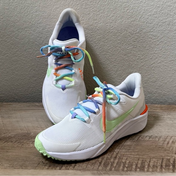 Nike Other - NIKE 7 Youth Star Runner 4 Sneakers / Women’s 8.5 9 Pastel Colorful Neon Shoes
